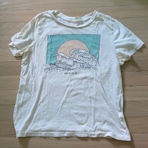 Pacsun wave tee “and so it is”